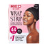 RED WRAP STRIPS BLACK 3.5