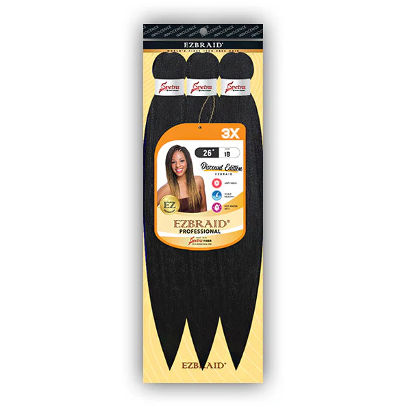 Oh Yes! Spetra Braid 26" 3-Pack Pre-Stretched Synthetic Hair Braid