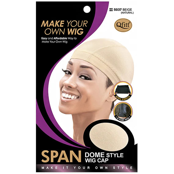 M&M Qfitt Make Your Own Wig Span Dome Style Wig Cap (#5037)