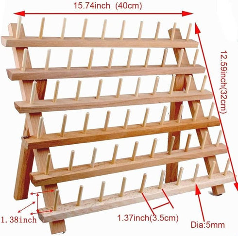 BASIC WOOD BRAID RACK