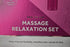 BLISS MASSAGE RELAXATION SET PINK(BL-MGOL-100-RG )