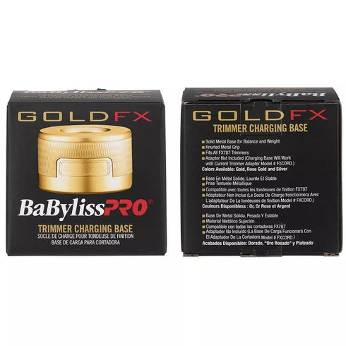 BAB45337 CONAIR BABYLISSPRO CHARGING BASE FOR FX787 GOLD charger