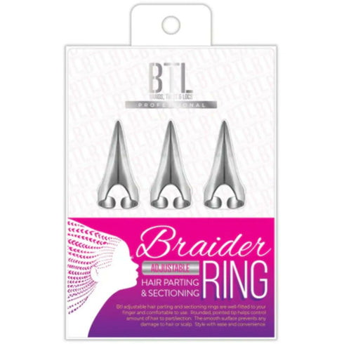 BTL HAIR PARTING RING SILVER