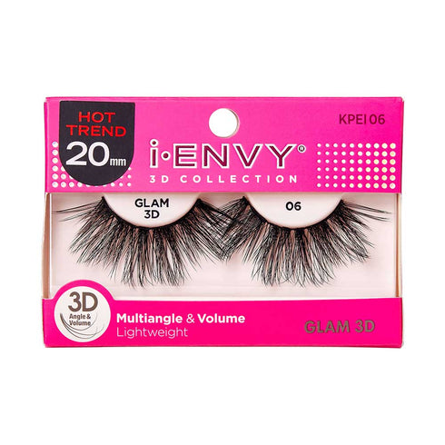Kiss I Envy Iconic Collection Glam 3D 06 Eyelashes - KPEI06