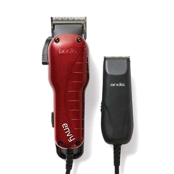 Andis Envy Adjustable Blade Clipper & CTX Trimmer Combo Set