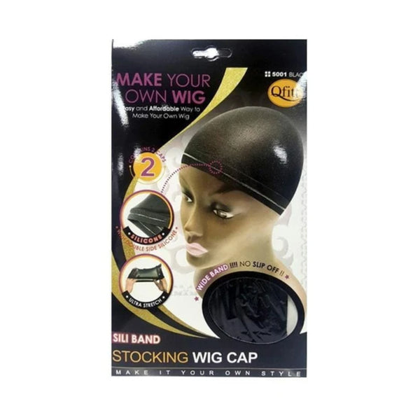 M&M Qfitt Sili Band Stocking Wig Cap (#5001)