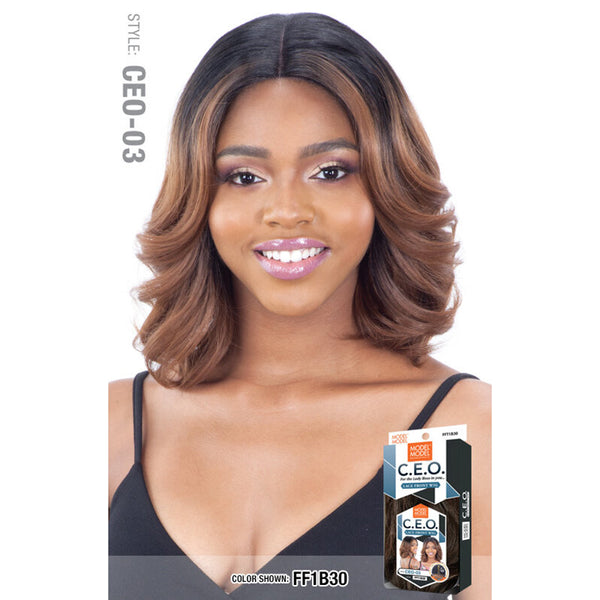 Model Model CEO-03 CEO Synthetic Hair Lace Front Wig