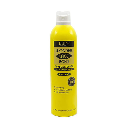 Ebin New York Wonder Lace Bond Extra Mega Hold Adhesive, 14.2oz