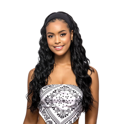 Vivica Fox HB-BONAMI 27" Synthetic Hair Headband Wig