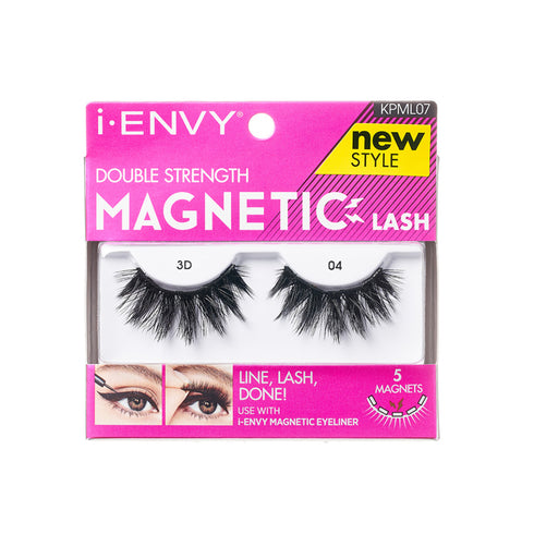 Kiss I Envy 3D Magnetic Liner & Lash 04 Eyelashes - KPML07