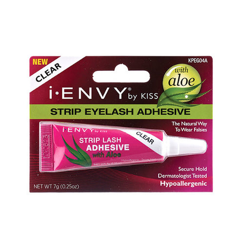 Kiss I Envy Aloe Infused Strip Lash Glue Clear