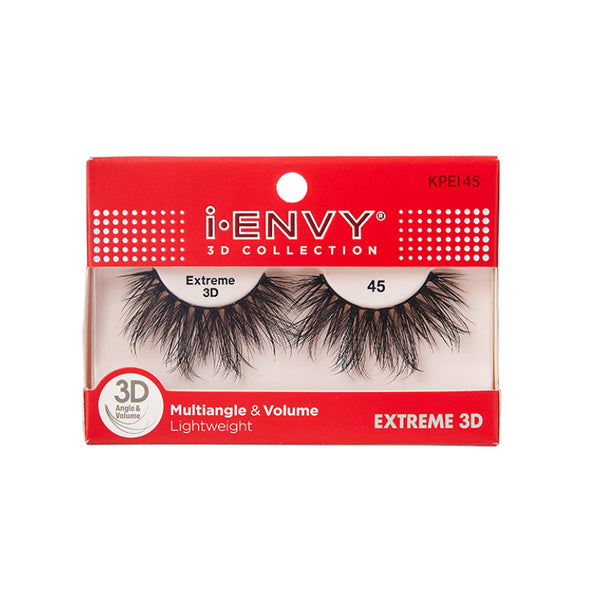 Kiss I Envy Glam 3D Collection 45 Eyelashes - KPE45