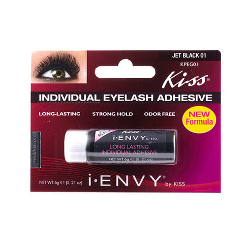 Kiss I Envy Individual Eyelash Adhesive Jet Black