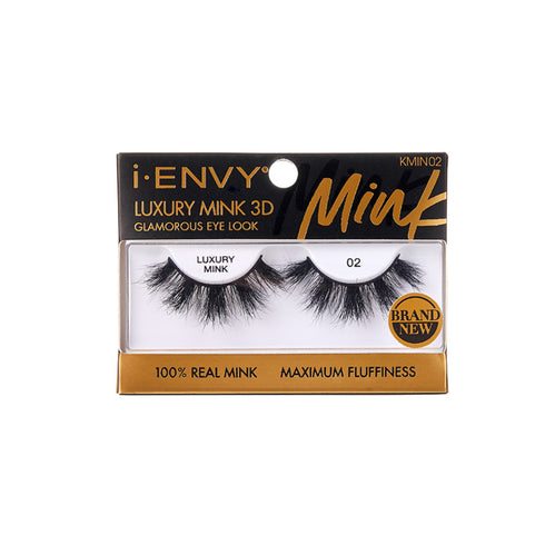 Kiss I Envy Luxury Mink 3D Eyelashes - KMIN02