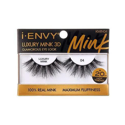 Kiss I Envy Luxury Mink 3D Eyelashes - KMIN04
