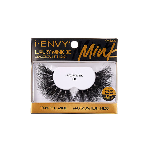 Kiss I Envy Luxury Mink 3D Eyelashes - KMIN08