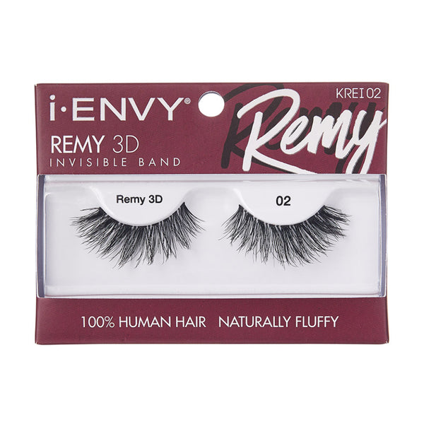 Kiss I Envy Remy 3D Invisible Band 02 Eyelashes - KREI02