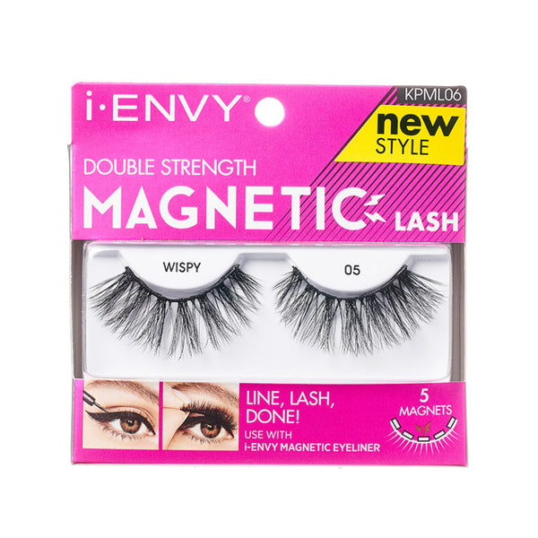 Kiss I Envy Wispy Magnetic Liner & Lash 05 Eyelashes - KPML06