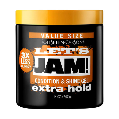 Let's Jam Shining & Conditioning Extra Hold Gel, 14oz