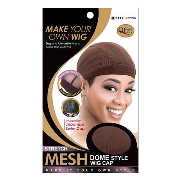 Qfitt Make Your Own Wig Stretch Mesh Dome Style Wig Cap (M&M #5112)
