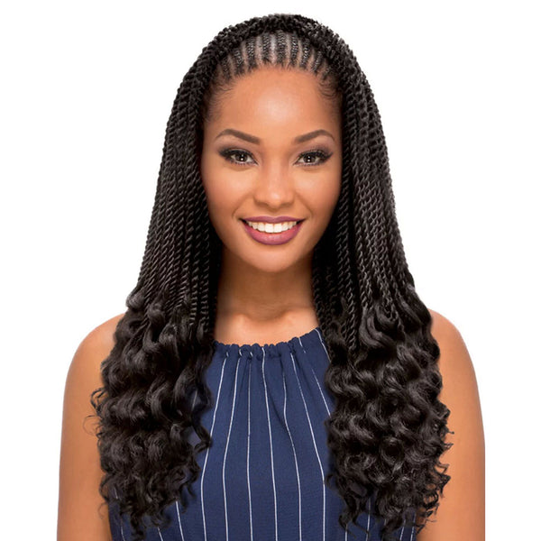 Mane Concept Afro Sens 3X Senegal 18" Twist Goddess Crochet Braid