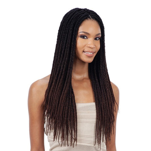 Mayde Beauty 90 Senegal Twist 12" Synthetic Hair Pre-Looped Crochet Braid