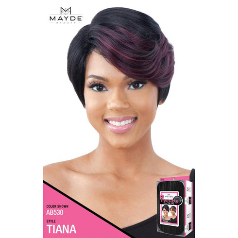 Mayde Beauty Tiana 5" Invisible Synthetic Hair Deep Lace Part Wig