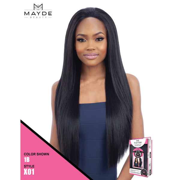 Mayde Beauty X01 Xtra Deep Synthetic Hair Lace Frontal Wig
