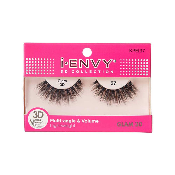 Kiss I Envy Glam 3D Collection 37 Eyelashes - KPEI37