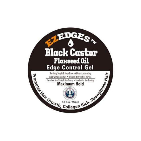 EZ EDGES EDGE CONTROL BLACK CASTOR 5.3OZ