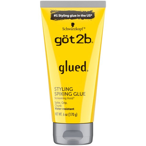 Schwarzkopf Got2b Glued Spiking Hair Gel, 6oz