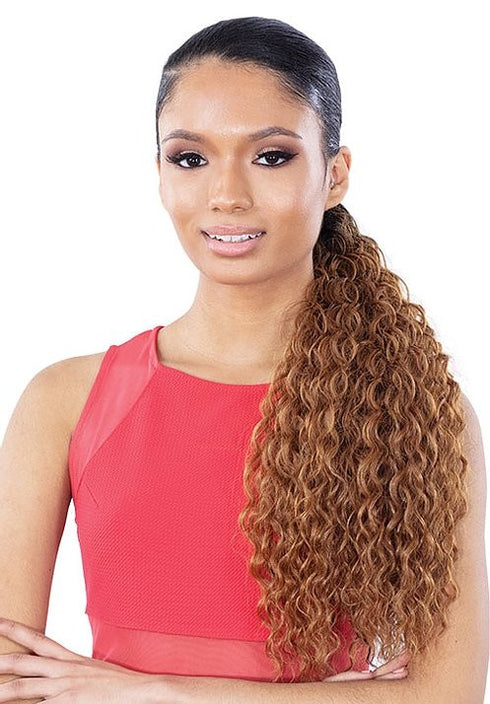 Mayde Beauty Curlee Pony PRO 24" Synthetic Stretch & Lock Ponytail