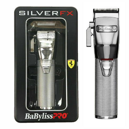 BaByliss Pro Silver FX FX870S Metal Lithium Cordless Clipper